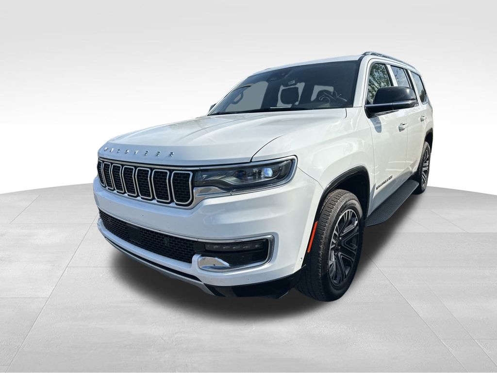 2024 Bright White Clearcoat Jeep Wagoneer Series II RWD SUV