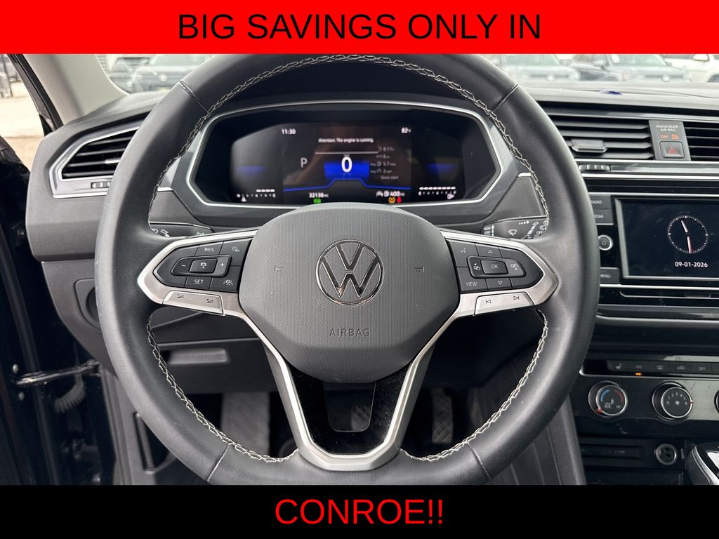 2024 Volkswagen Tiguan 2.0T S Black at Joe Myers Mazda Kia
