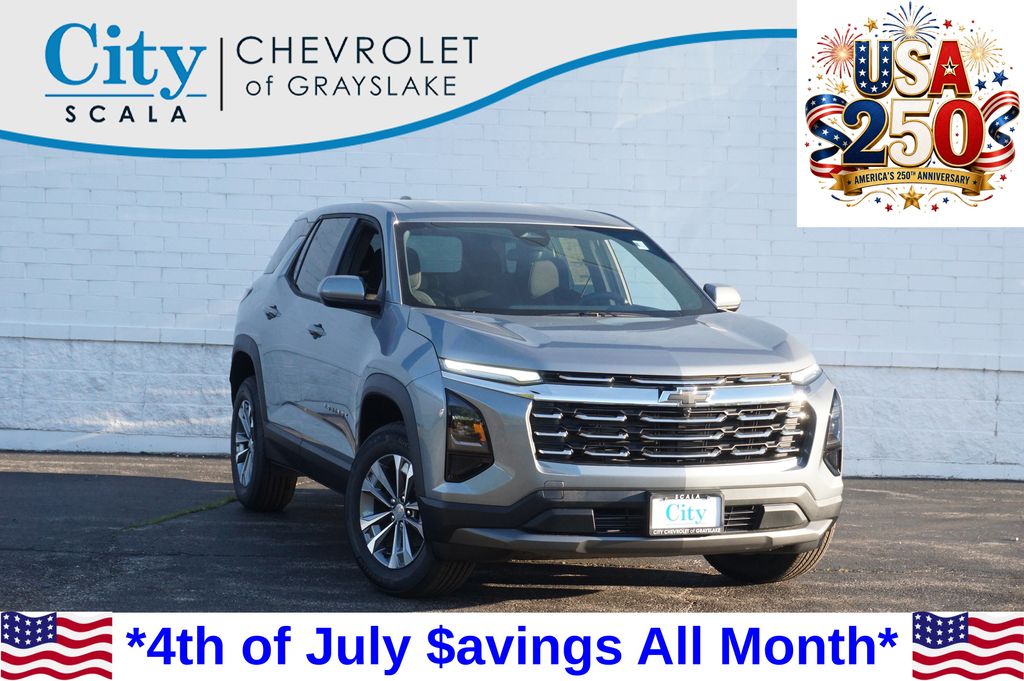Sterling Gray Metallic 2026 Chevrolet Equinox SUV / Crossover Four-Wheel Drive 8-Speed Automatic