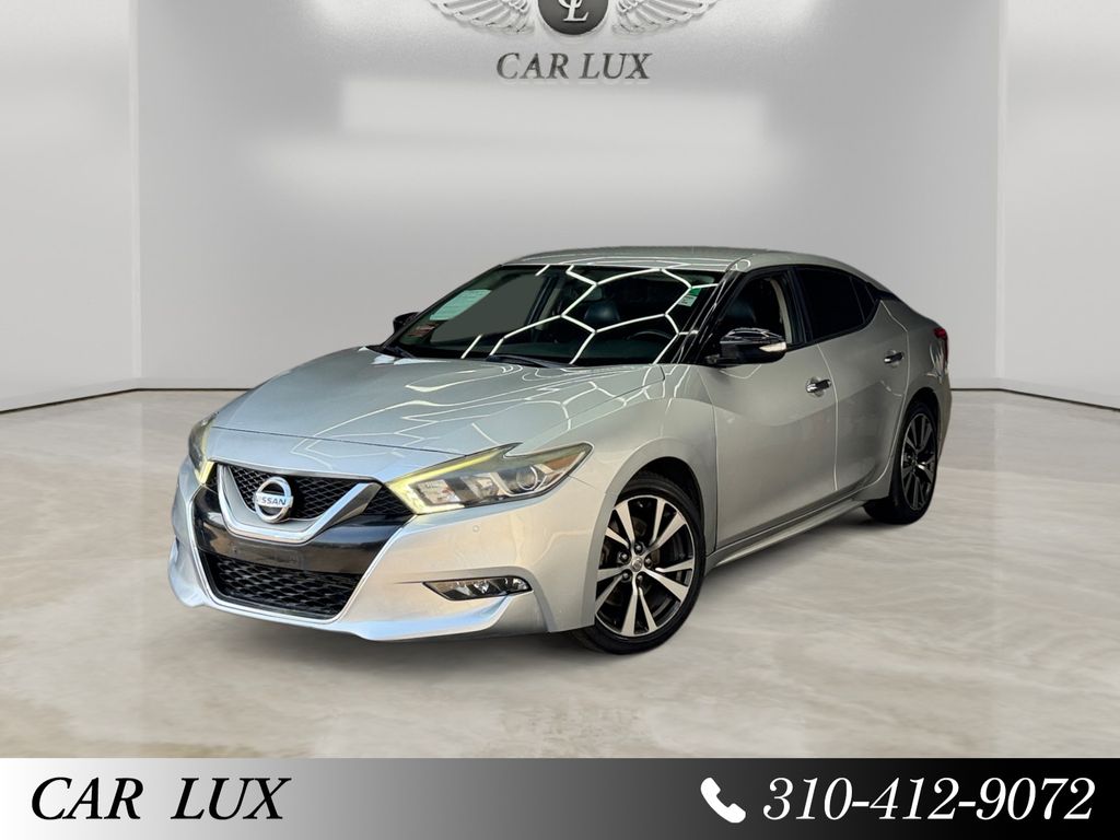 Brilliant Silver 2017 Nissan Maxima Sedan Front-Wheel Drive Continuously Variable Transmission