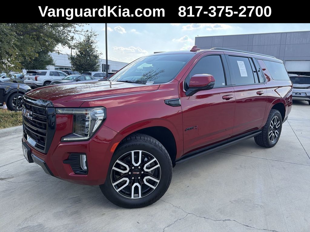 Volcanic Red Tintcoat 2023 GMC Yukon XL SUV / Crossover Four-Wheel Drive