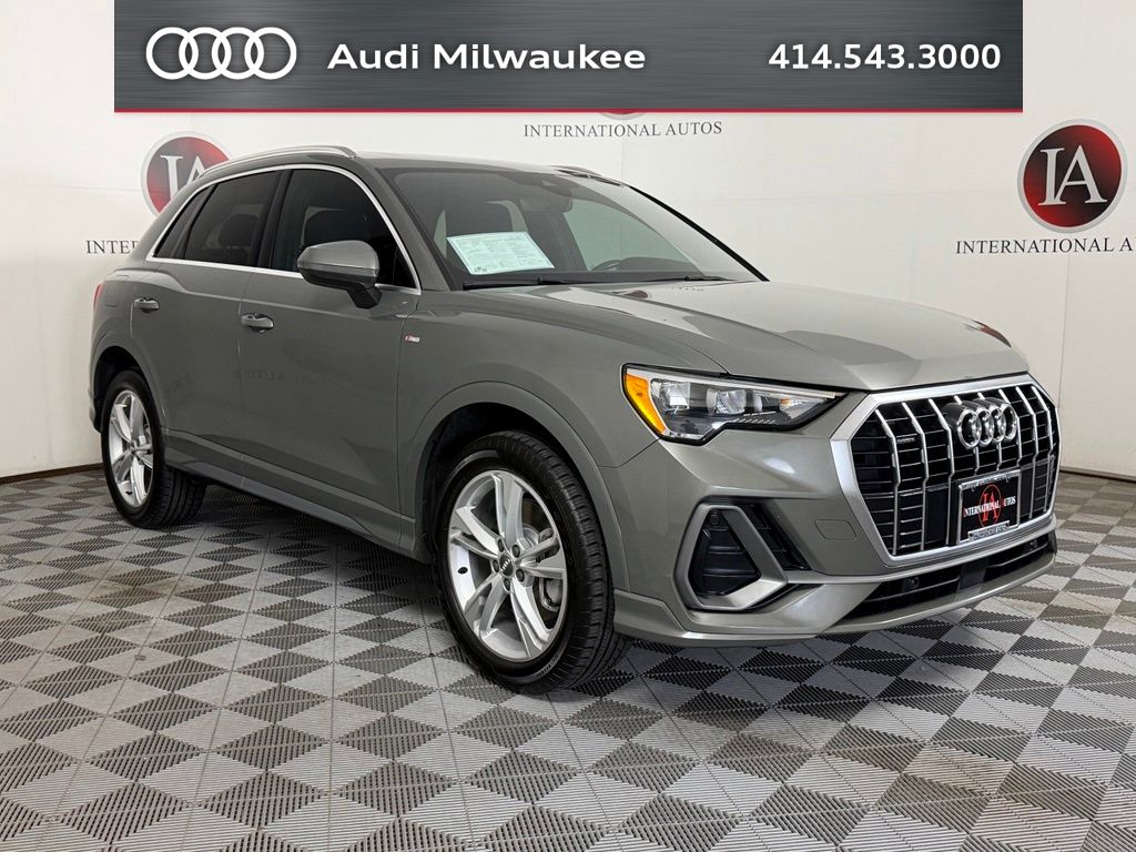Chronos Gray Metallic 2021 Audi Q3 SUV / Crossover All-Wheel Drive 8-Speed Automatic