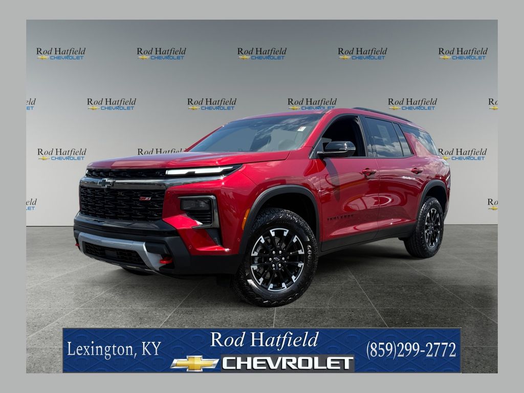 Radiant Red 2026 Chevrolet Traverse SUV / Crossover Four-Wheel Drive 8-Speed Automatic