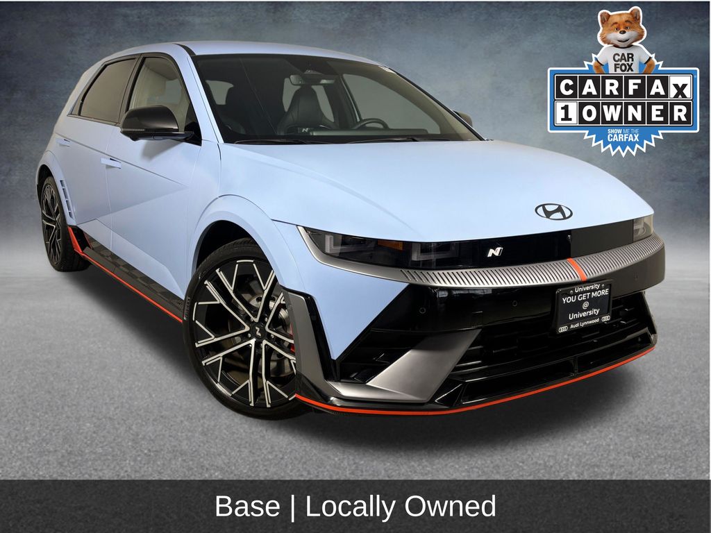 Performance Blue Matte 2025 Hyundai Ioniq 5 N SUV / Crossover All-Wheel Drive 1-Speed Automatic