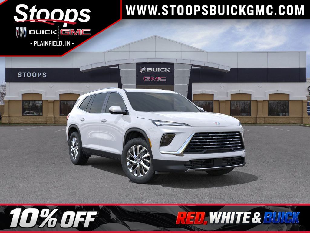 Summit White 2026 Buick Enclave SUV / Crossover Front-Wheel Drive 8-Speed Automatic