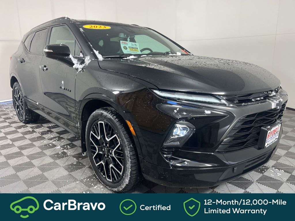 Black 2023 Chevrolet Blazer RS AWD SUV / Crossover All-Wheel Drive 9-Speed Automatic Overdrive