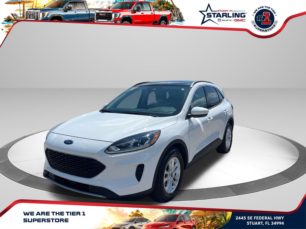 Oxford White 2020 Ford Escape SUV / Crossover Front-Wheel Drive 8-Speed Automatic