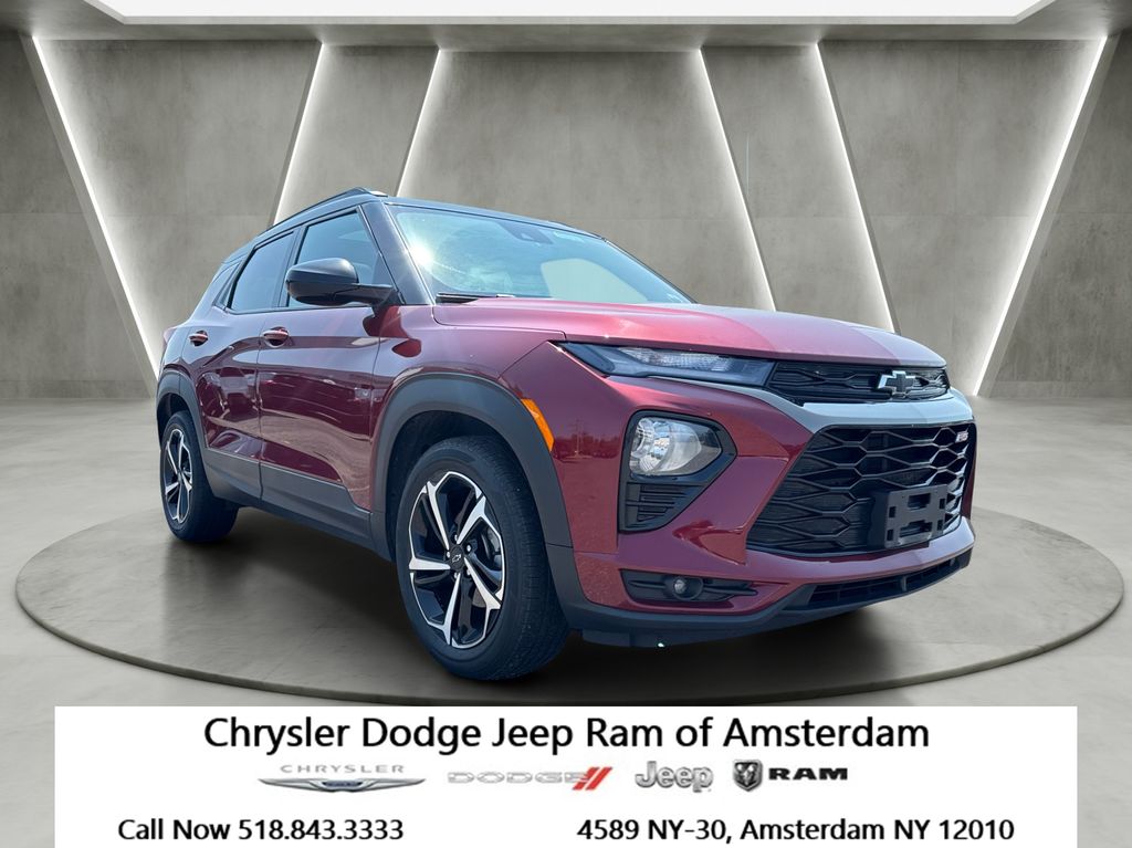Red (Crimson Metallic) 2023 Chevrolet Trailblazer SUV / Crossover Front-Wheel Drive Continuously Variable Transmission