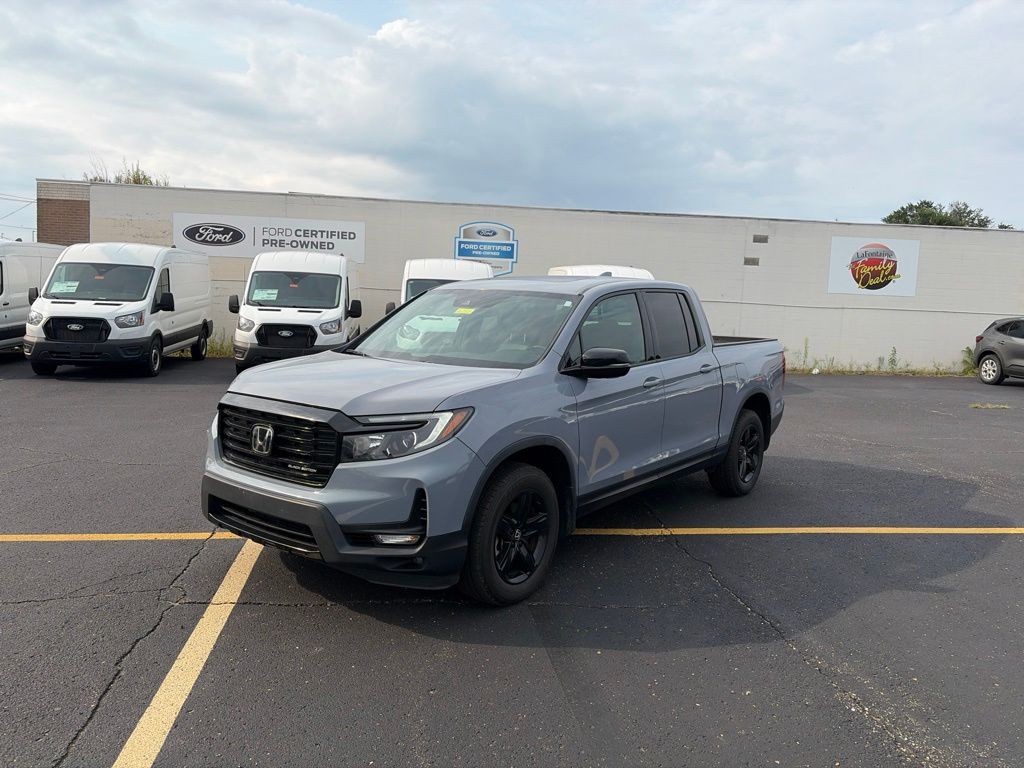 Gray Pearl 2023 Honda Ridgeline Pickup Truck All-Wheel Drive 9-Speed Automatic