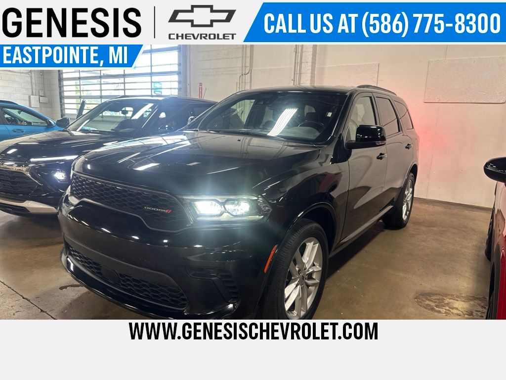 DB Black Crystal Clearcoat 2024 Dodge Durango SUV / Crossover All-Wheel Drive 8-Speed Automatic