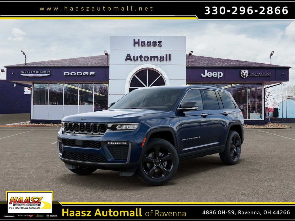 Fathom Blue Pearlcoat 2026 Jeep Grand Cherokee SUV / Crossover Four-Wheel Drive 8-Speed Automatic