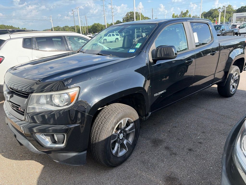 Black 2017 Chevrolet Colorado Pickup Truck Four-Wheel Drive 8-Speed Automatic