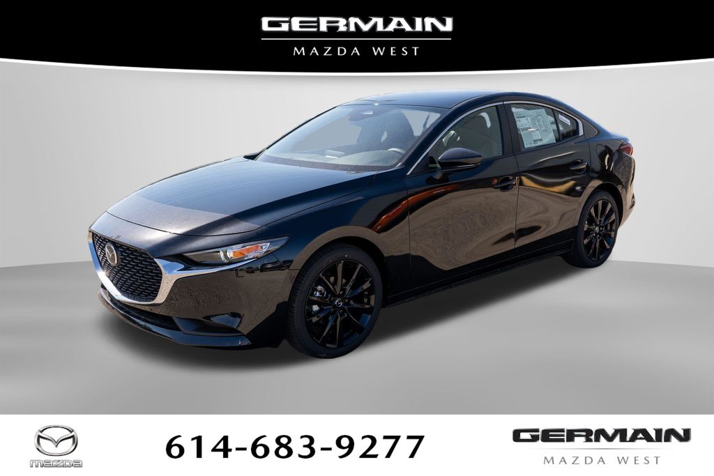 Jet Black Mica 2026 Mazda MAZDA3 2.5 S Select Sport FWD Sedan Front-Wheel Drive 6-Speed Automatic