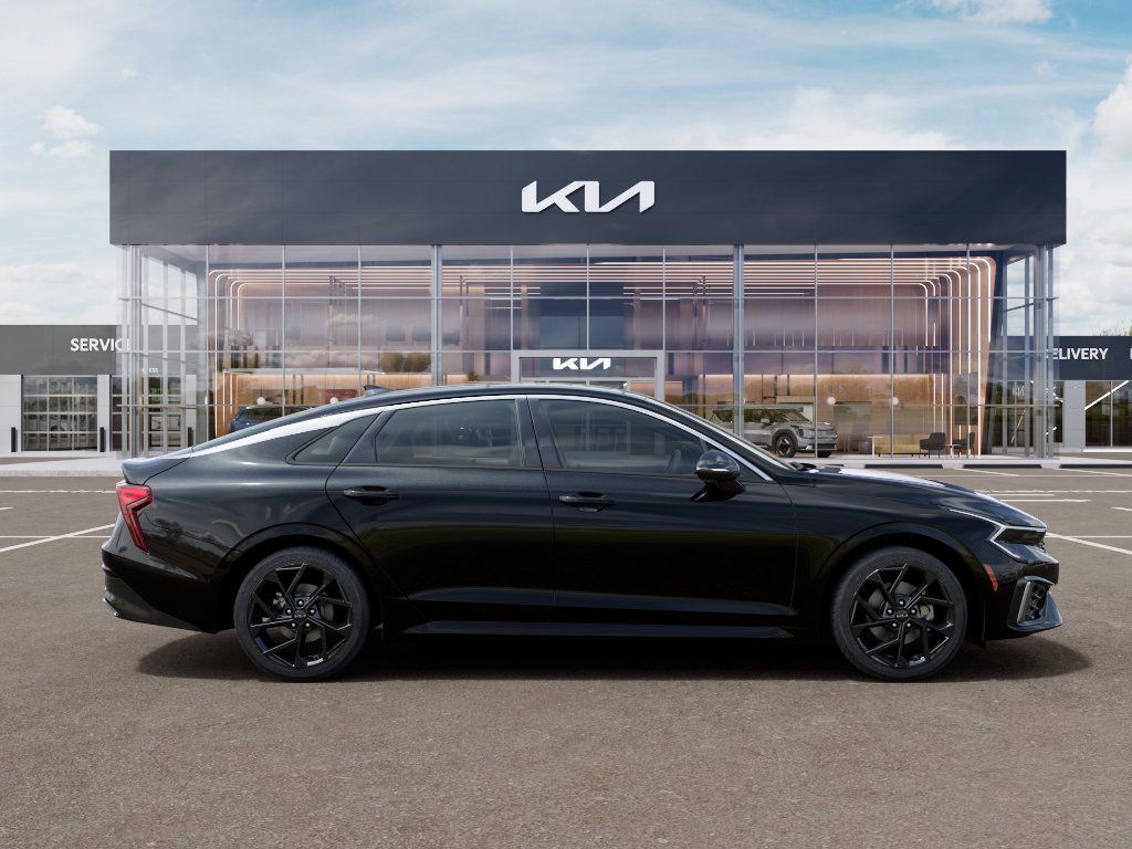 2026 Aurora Black Pearl Kia K5 GT-Line AWD Sedan