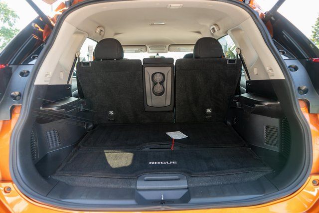 2018 Nissan Rogue SV Orange at South Hills Kia