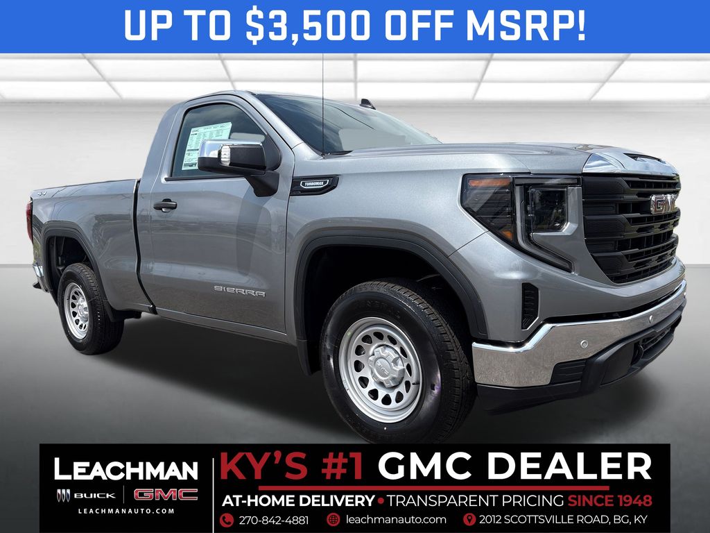 Sterling Metallic 2026 GMC Sierra 1500 Pickup Truck Four-Wheel Drive 8-Speed Automatic