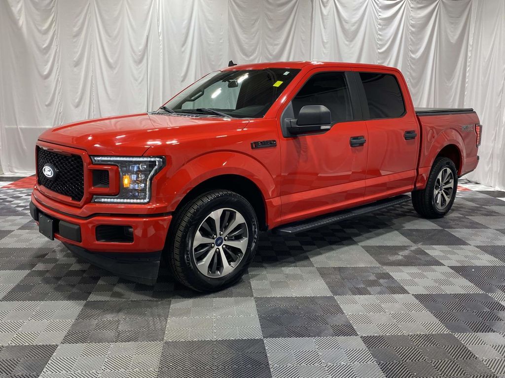 Race Red 2020 Ford F-150 XL SuperCrew RWD Pickup Truck 4X2 Automatic