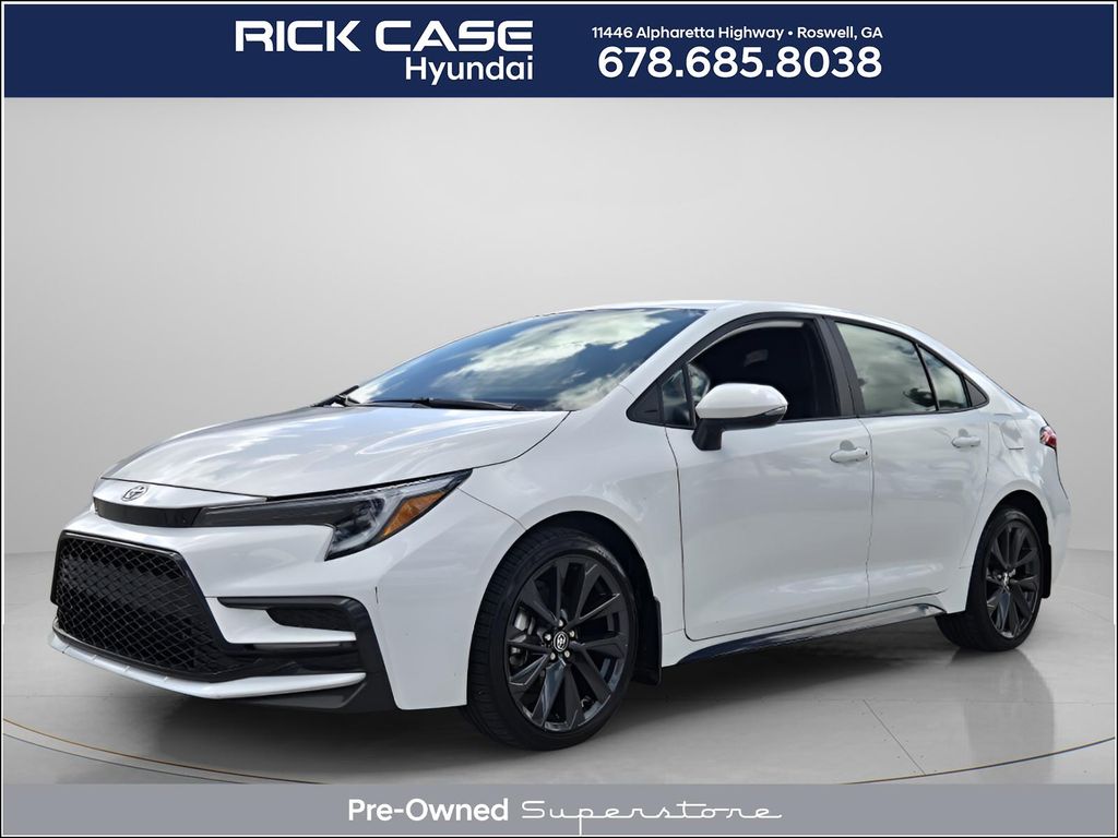 Ice 2025 Toyota Corolla Sedan Front-Wheel Drive Continuously Variable Transmission