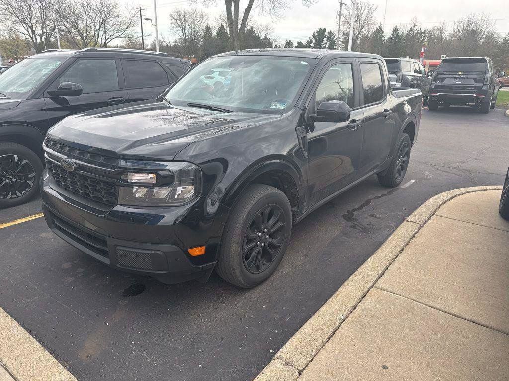Shadow Black 2024 Ford Maverick XLT SuperCrew AWD Pickup Truck All-Wheel Drive 8-Speed Automatic