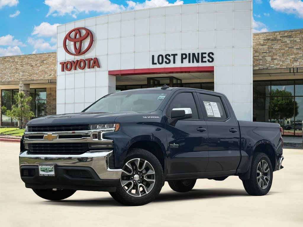 Northsky Blue Metallic 2021 Chevrolet Silverado 1500 Pickup Truck 4X2 8-Speed Automatic