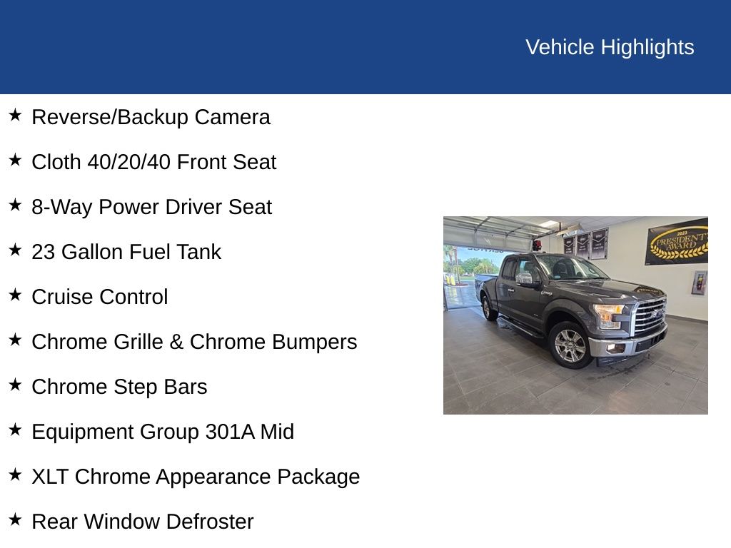 2016 Ford F-150 XLT