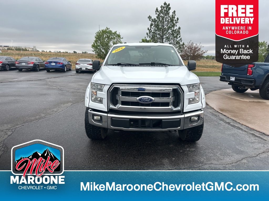 White 2016 Ford F-150 Pickup Truck Four-Wheel Drive 6-Speed Automatic