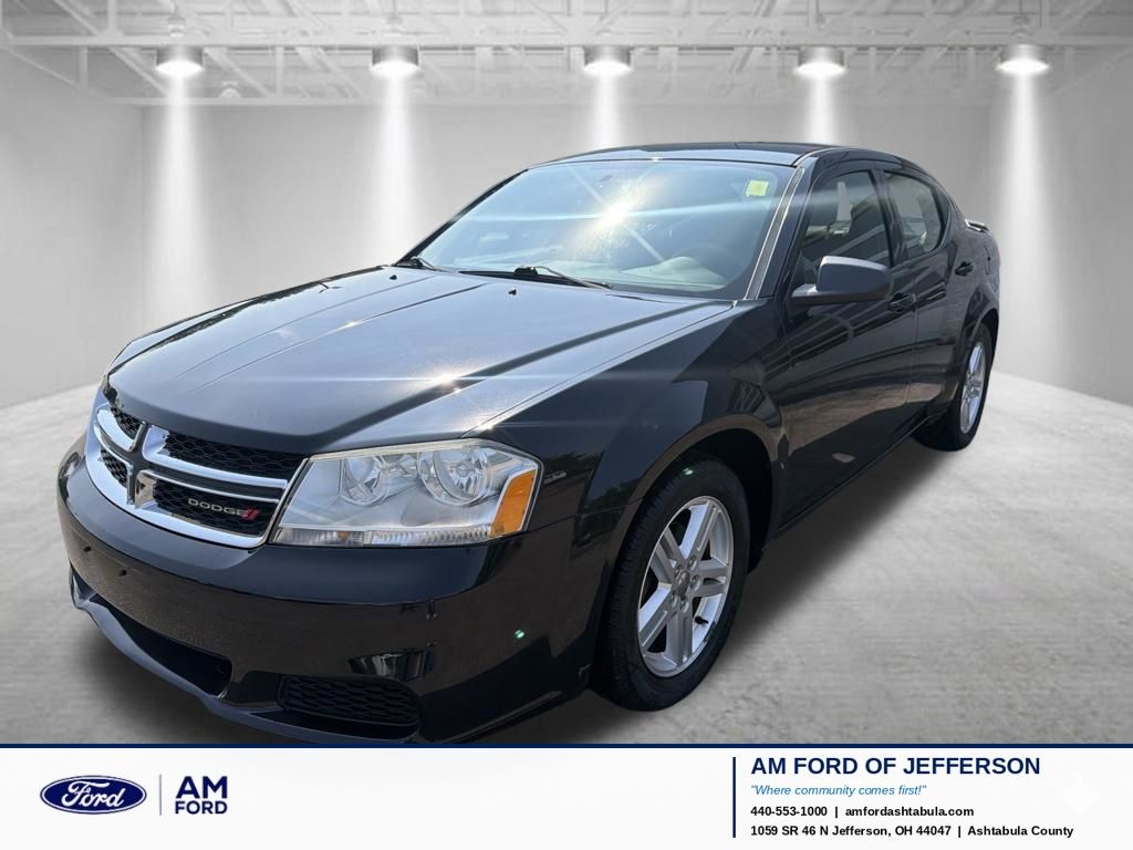 2014 Dodge Avenger Negro (Black Clearcoat) Sedán Tracción delantera 6 velocidades Automática