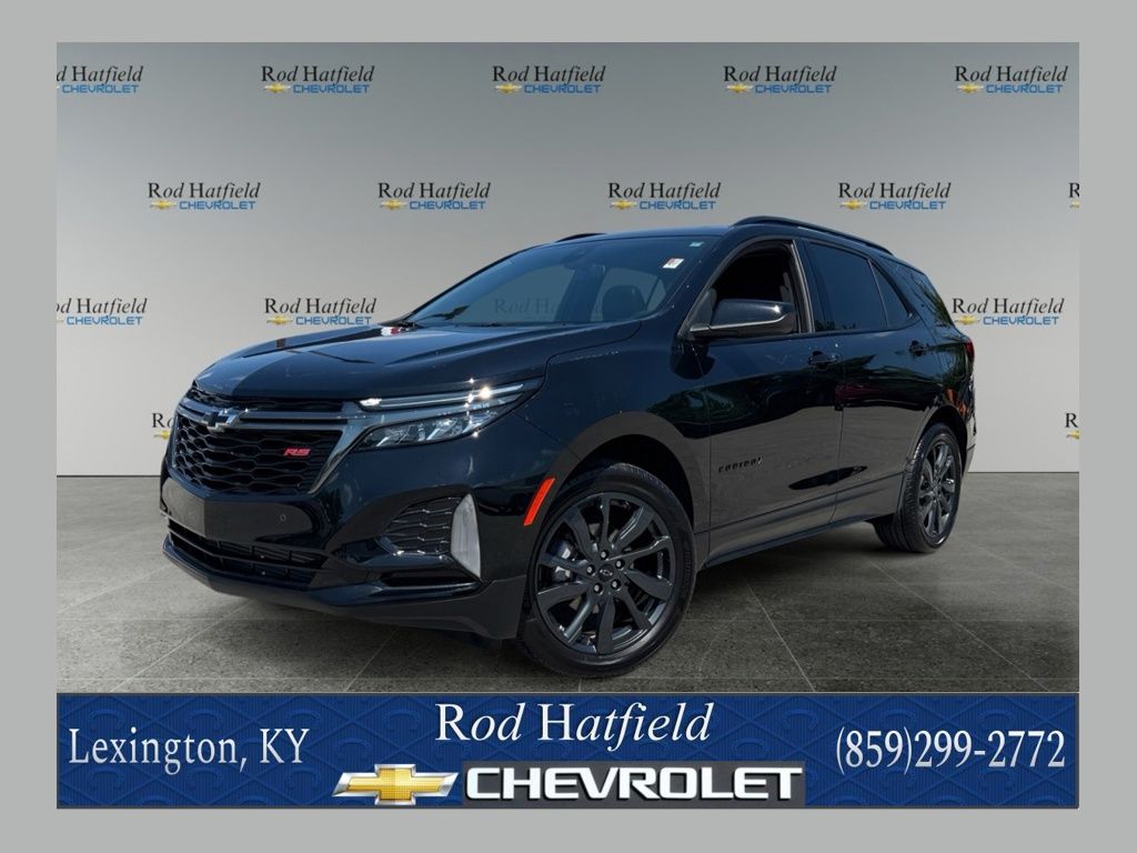 Black Metallic 2023 Chevrolet Equinox SUV / Crossover Four-Wheel Drive 6-Speed Automatic Overdrive