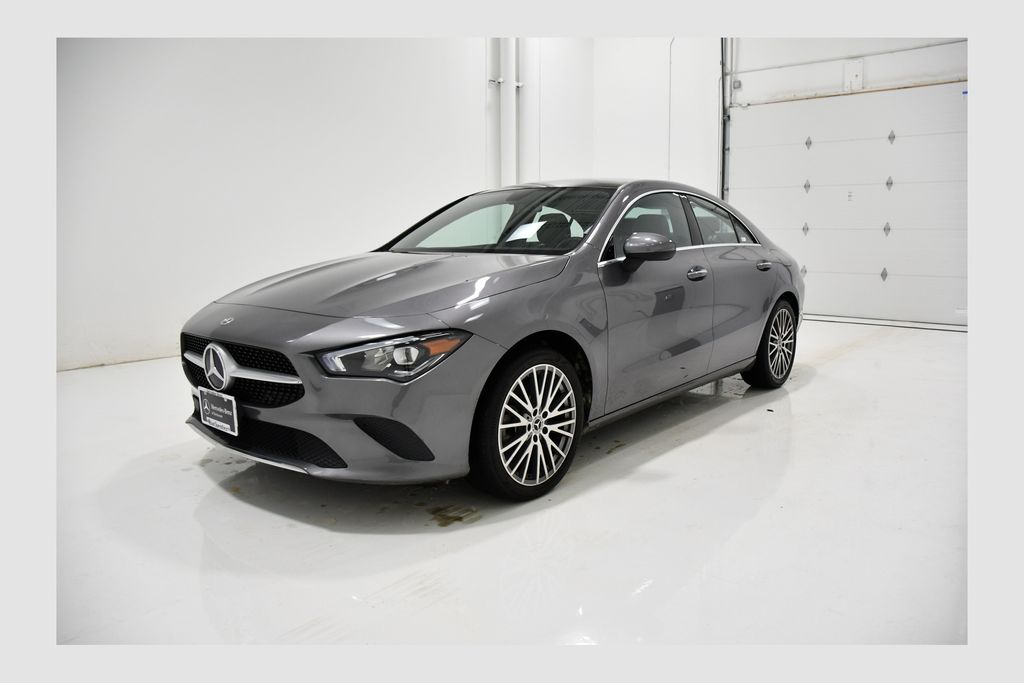Night Black 2023 Mercedes-Benz CLA Coupe All-Wheel Drive 7-Speed Automatic