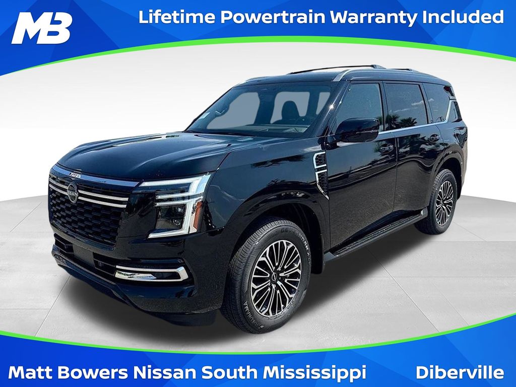 Super Black 2026 Nissan Armada SUV / Crossover 4X2 9-Speed Automatic