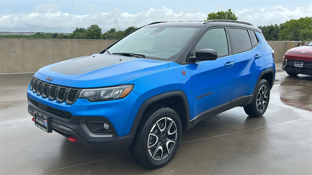 2025 Jeep Compass Trailhawk Blue at Classic Elite Chevrolet Hwy 6