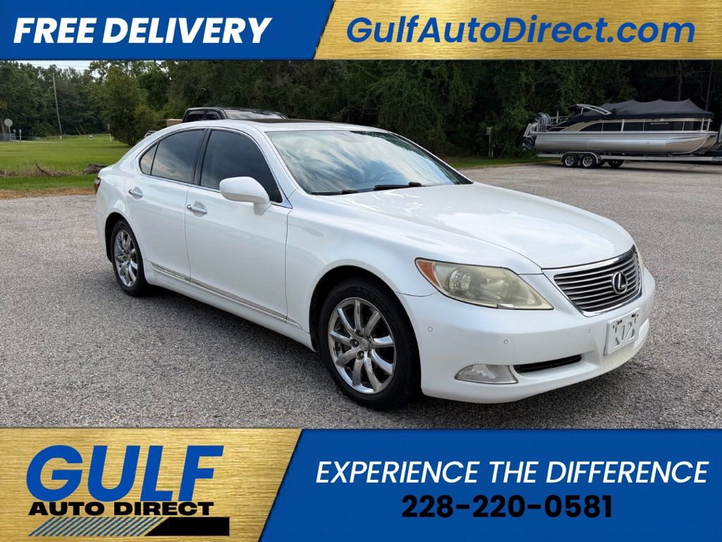 Starfire Pearl 2009 Lexus LS Sedan All-Wheel Drive 8-Speed Automatic