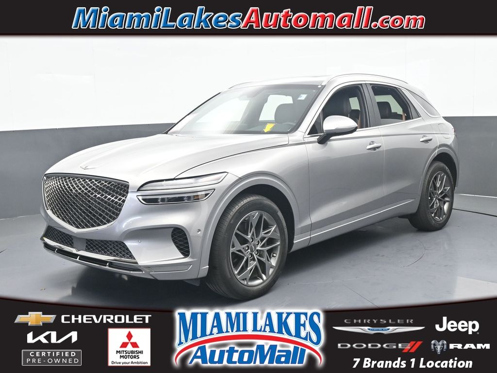 Savile Silver 2022 Genesis GV70 2.5T AWD SUV / Crossover All-Wheel Drive 8-Speed Automatic