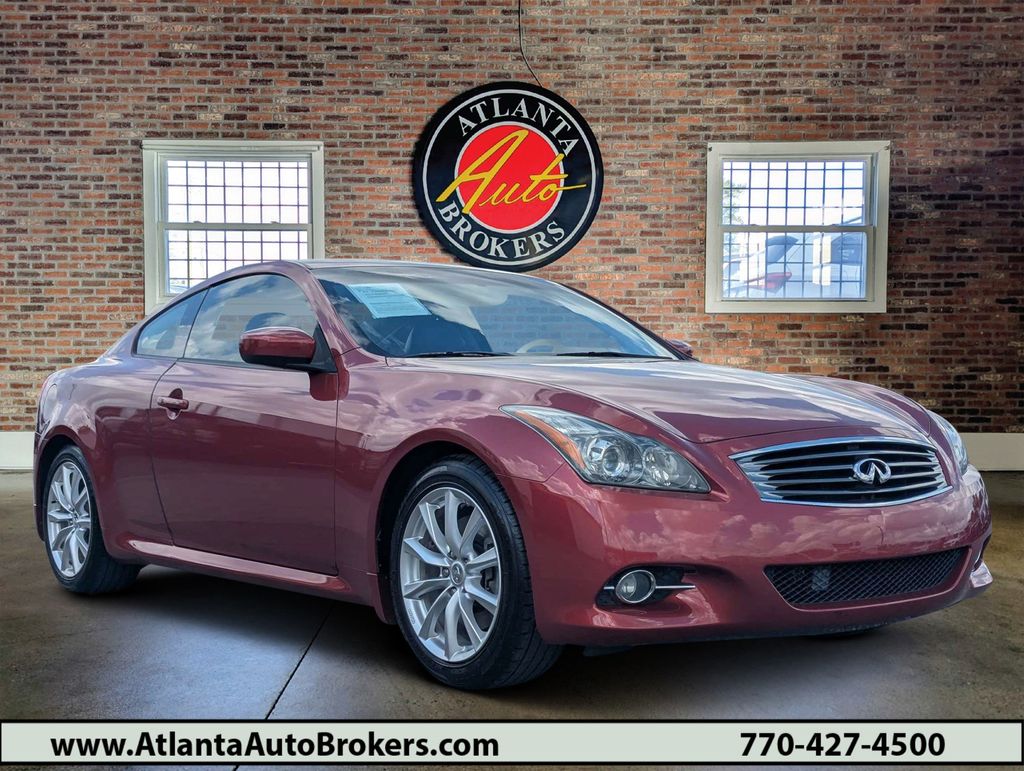 Red (Venetian Ruby) 2014 INFINITI Q60 Premium Coupe RWD Coupe 7-Speed Automatic