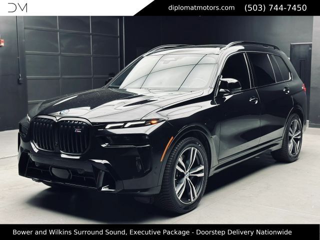 Black Sapphire Metallic 2024 BMW X7 M60i AWD SUV / Crossover All-Wheel Drive 8-Speed Automatic