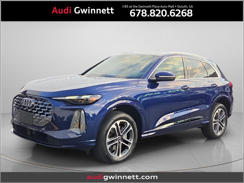 Blue Metallic 2025 Audi Q5 quattro Premium 40 TFSI SUV / Crossover All-Wheel Drive 7-Speed Automatic