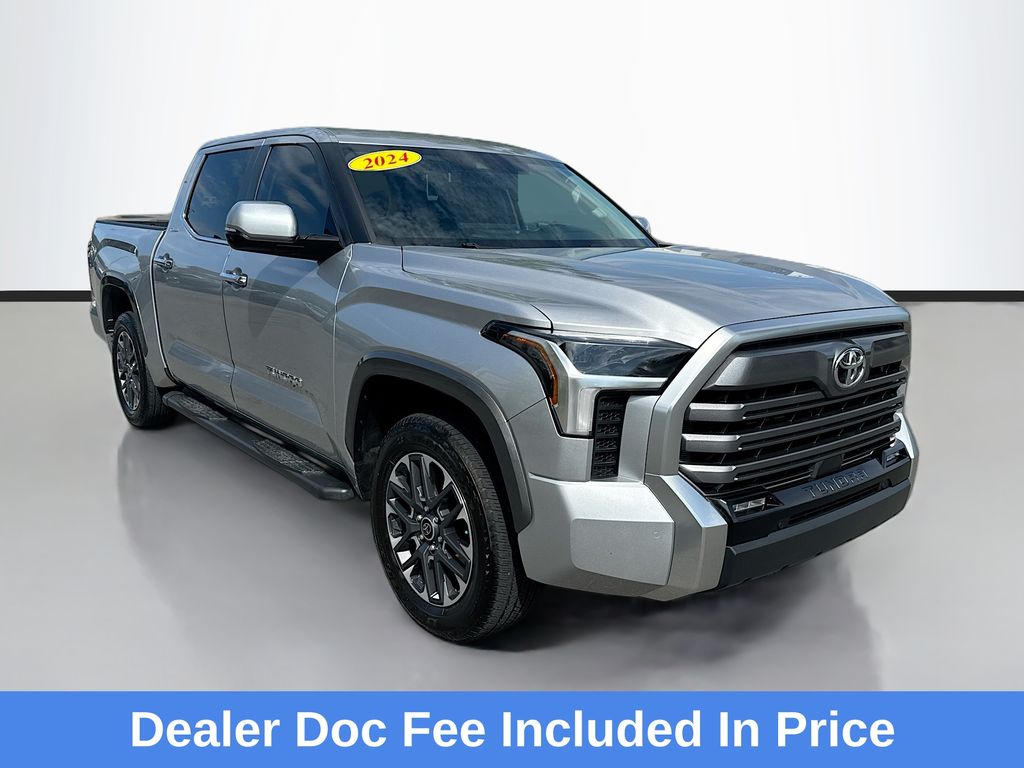 Celestial Silver Metallic 2024 Toyota Tundra Limited CrewMax Cab RWD Pickup Truck 4X2 Automatic