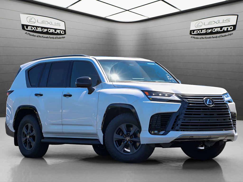 White Pearl 2026 Lexus LX Hybrid 700h Overtrail AWD SUV / Crossover All-Wheel Drive Automatic