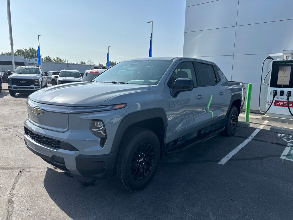 Slate Gray Metallic 2026 Chevrolet Silverado EV Pickup Truck All-Wheel Drive 1-Speed Automatic