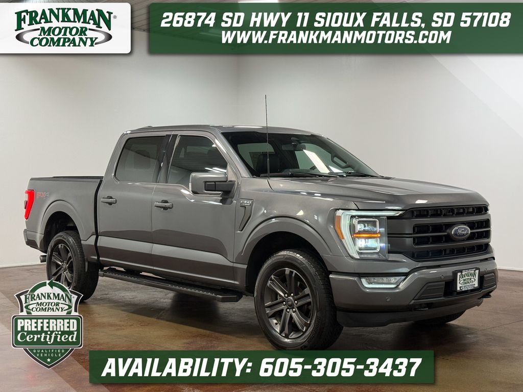 Carbonized Gray Metallic 2023 Ford F-150 Pickup Truck Four-Wheel Drive Automatic