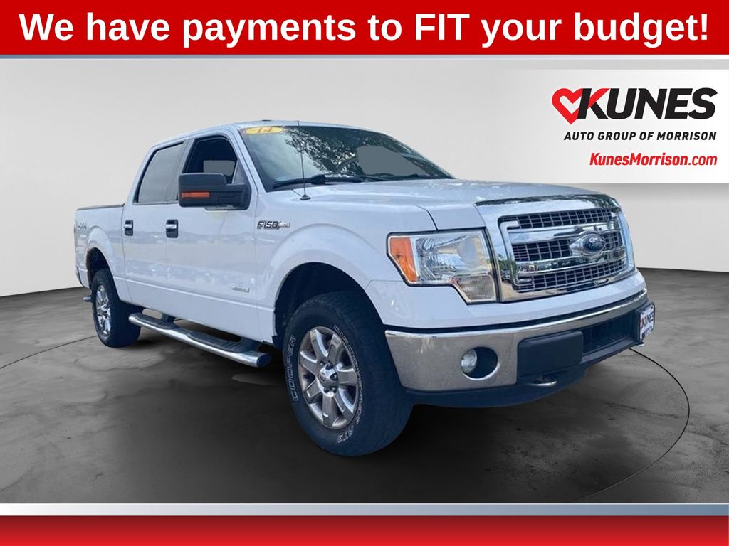 Oxford White 2014 Ford F-150 Pickup Truck Four-Wheel Drive 6-Speed Automatic