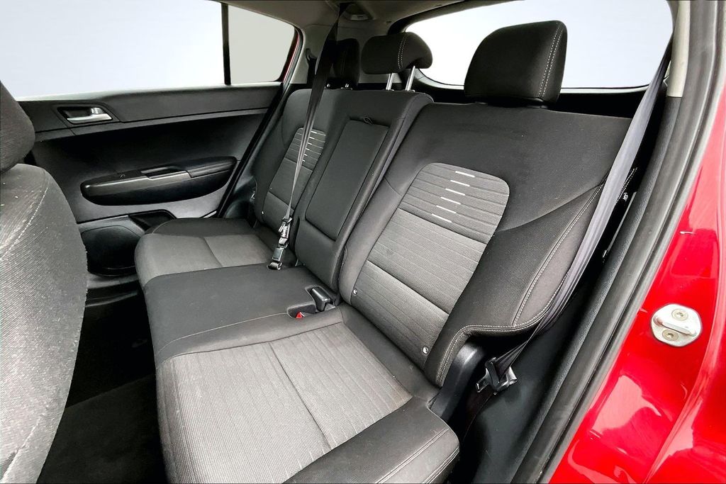 2022 Kia Sportage LX Red at DeMontrond Automotive Group