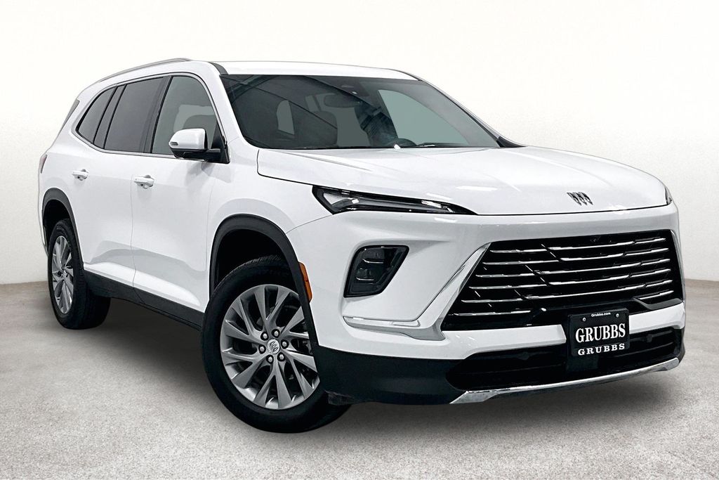 Summit White 2025 Buick Enclave SUV / Crossover Front-Wheel Drive 8-Speed Automatic