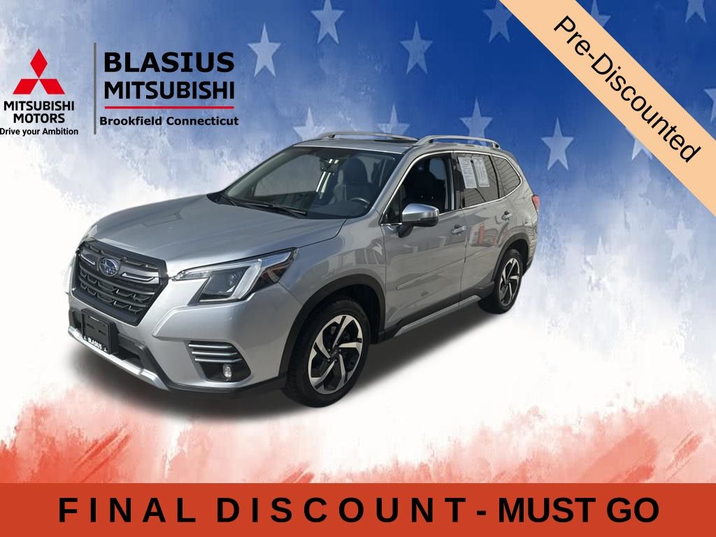 Ice Silver Metallic 2023 Subaru Forester SUV / Crossover All-Wheel Drive Continuously Variable Transmission