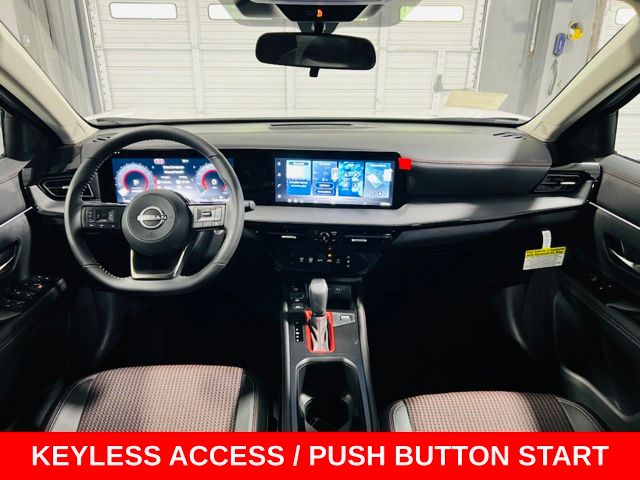 2026 Aspen White/Super Black Nissan Kicks SR FWD SUV