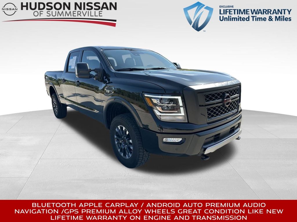 2024 Super Black Nissan Titan XD PRO-4X 4X4 Truck