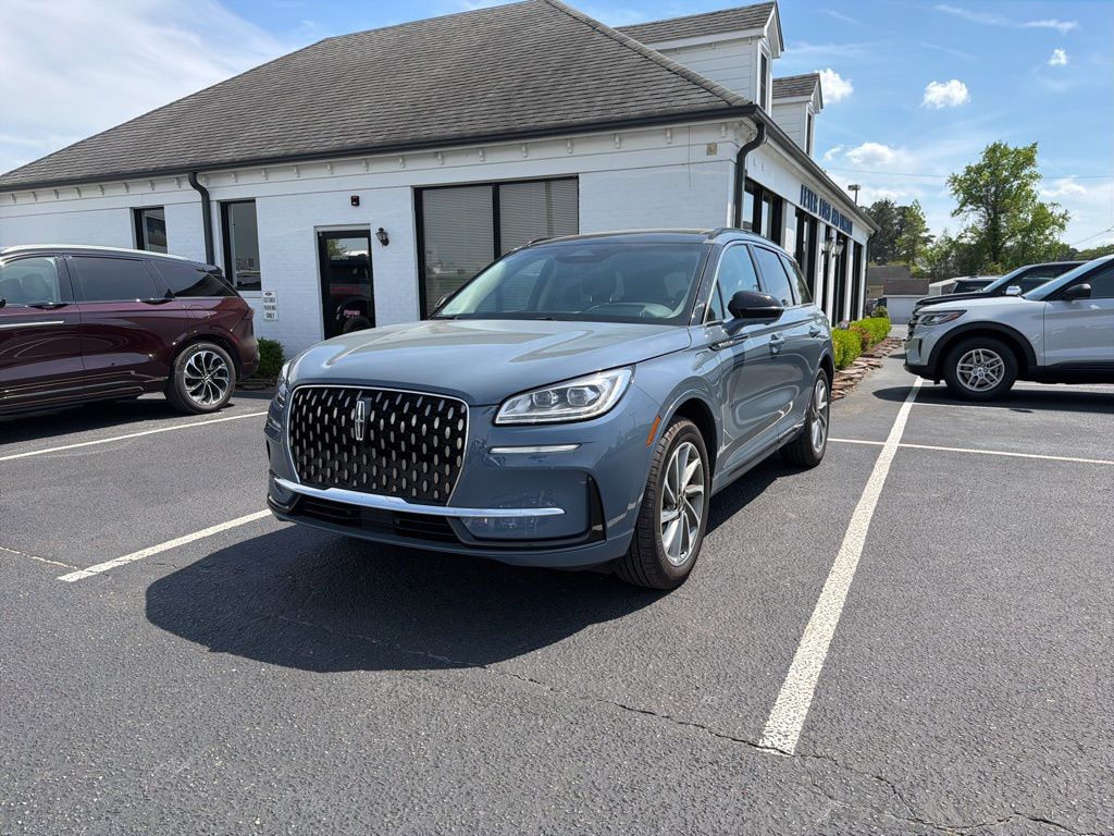 Blue Metallic 2025 Lincoln Corsair Grand Touring AWD SUV / Crossover All-Wheel Drive Continuously Variable Transmission