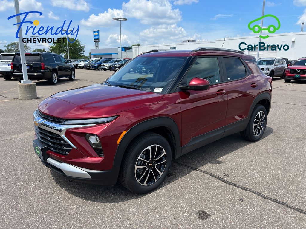 Red (Crimson Metallic) 2025 Chevrolet Trailblazer SUV / Crossover Four-Wheel Drive 9-Speed Automatic