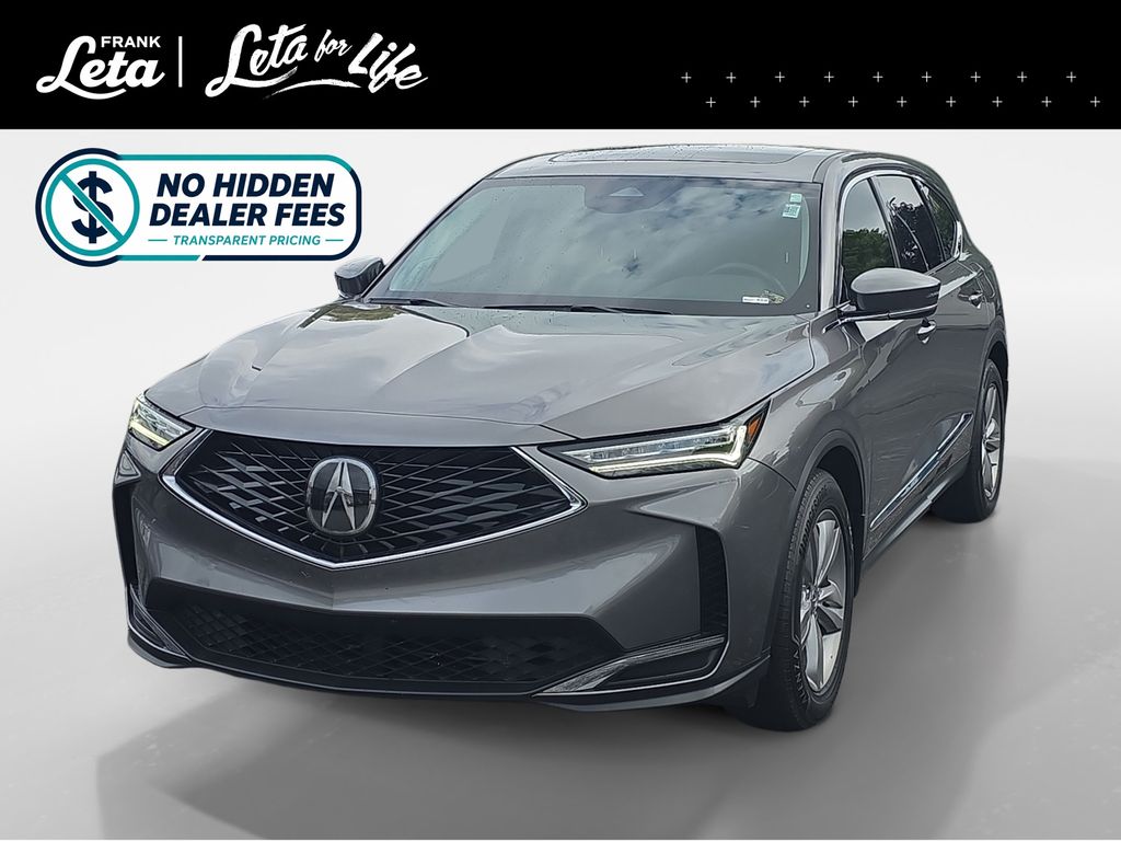 Liquid Carbon Metallic 2025 Acura MDX SUV / Crossover All-Wheel Drive Automatic
