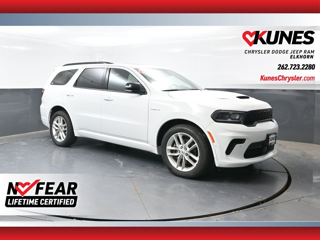 White Knuckle Clearcoat 2025 Dodge Durango SUV / Crossover All-Wheel Drive 8-Speed Automatic